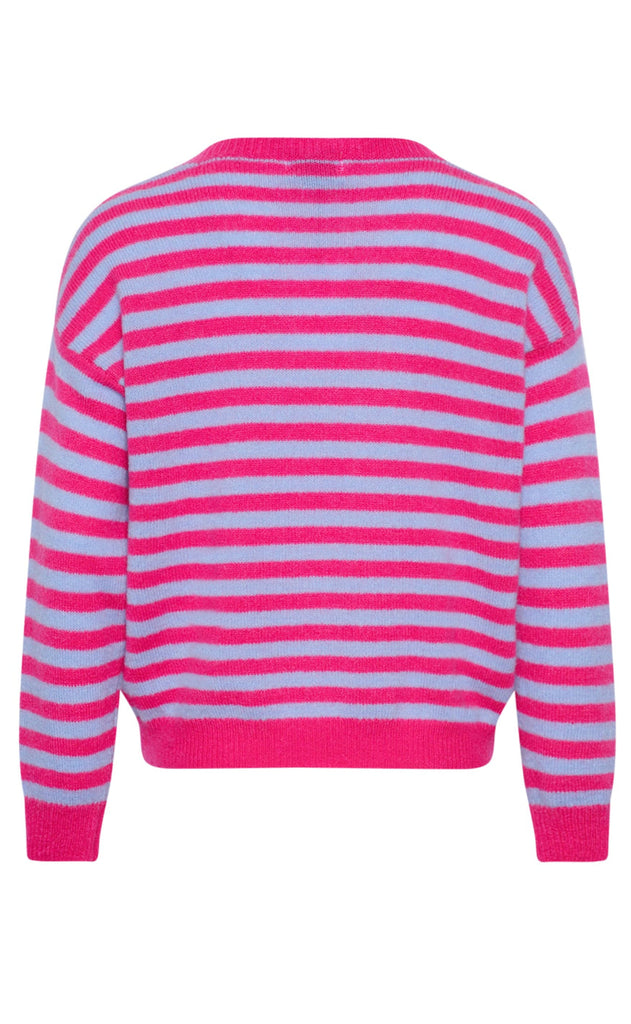 Noella Strik - Juliana Knit - Pink/Blue Stripe