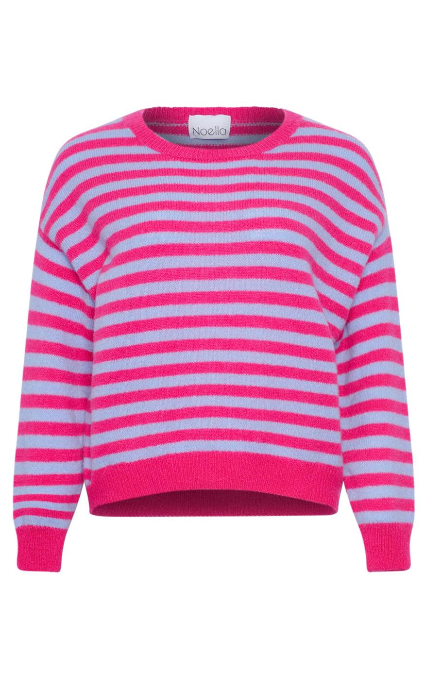 Noella Strik - Juliana Knit - Pink/Blue Stripe