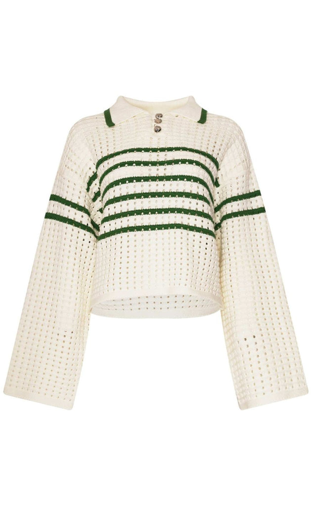 Noella Strik - Leen - Talani Green Stripe