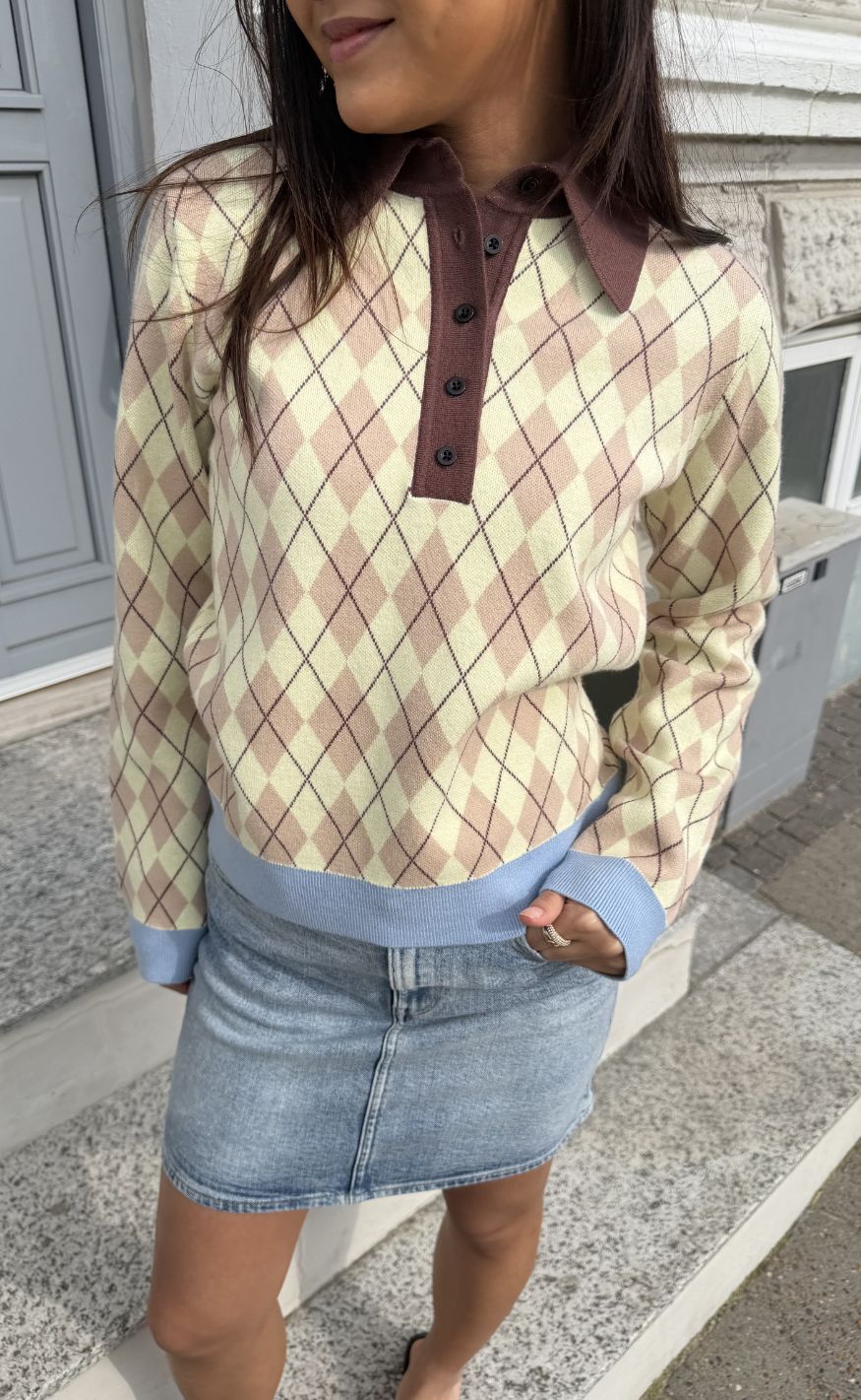 Noella Strik - Makayla - Diya Yellow Check