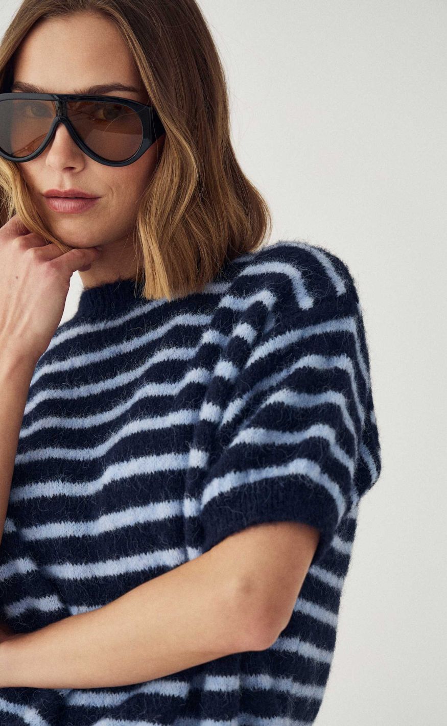 Noella Strik - Monikah - Blue Stripe