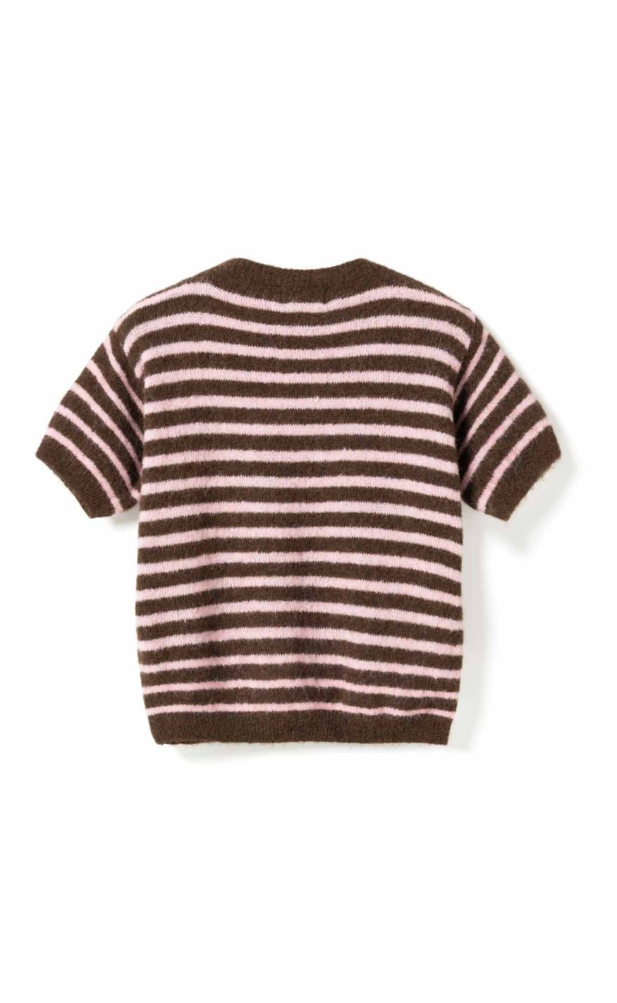 Noella Strik - Monikah - Brown Rose Stripe