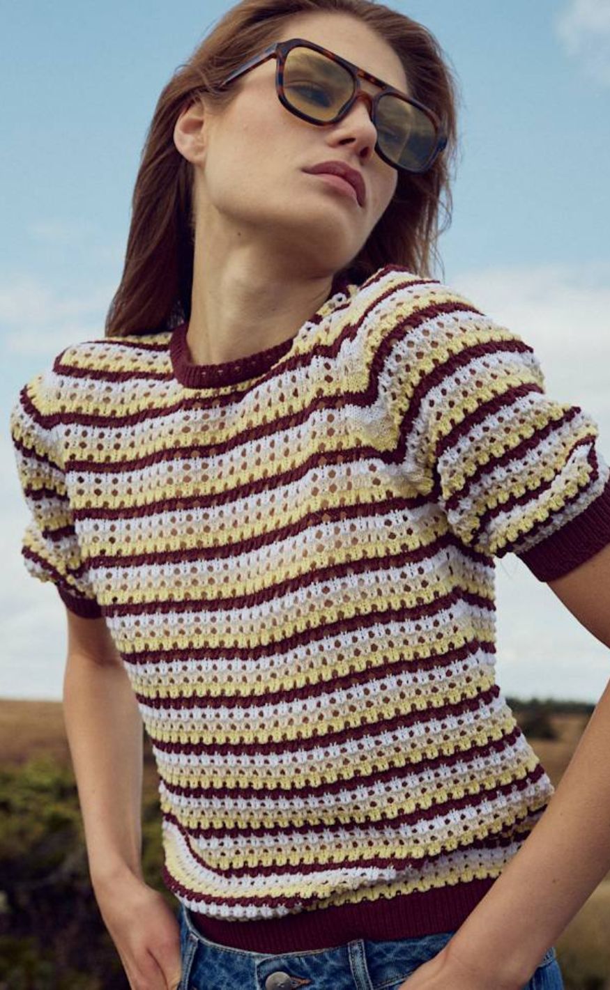 Noella Strik - N-Maylin - Dinah Brown Stripe