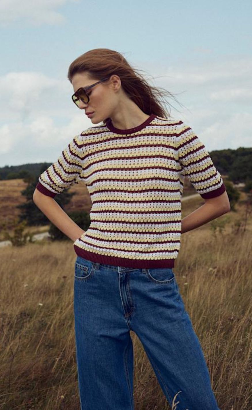 Noella Strik - N-Maylin - Dinah Brown Stripe