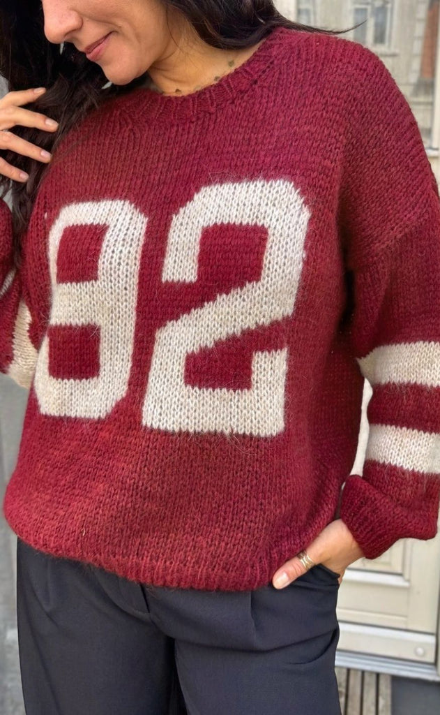 Noella Strik - Ninety-Two - Bordeaux Ivory