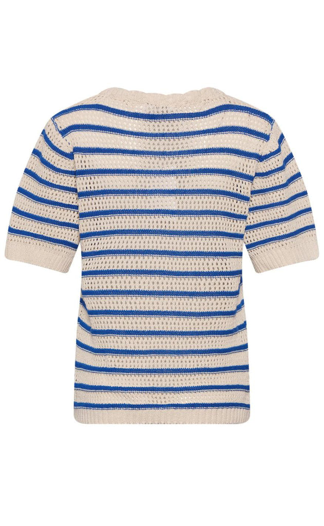 Noella Strik - Shay Knit Jumper - Blue Stripe