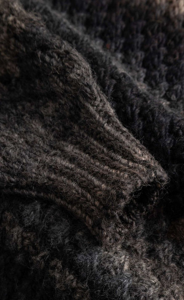 Noella Striktrøje - Gio Knit - Brown Grey Mix