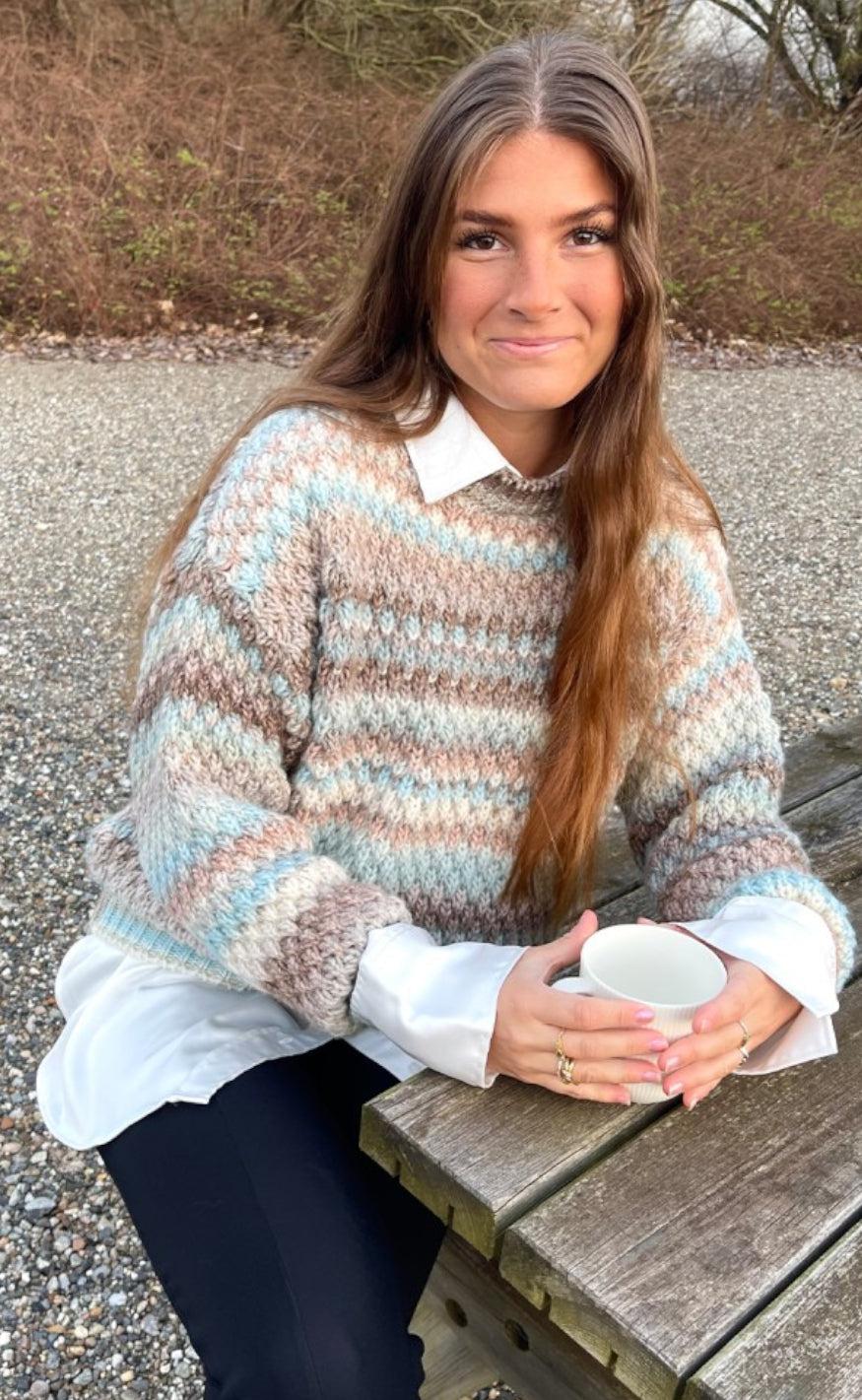 Noella Sweater - Gio - Beige Mix