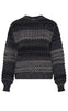 Noella Sweater - Gio - Black Mix