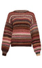 Noella Sweater- Gio - Rust Mix