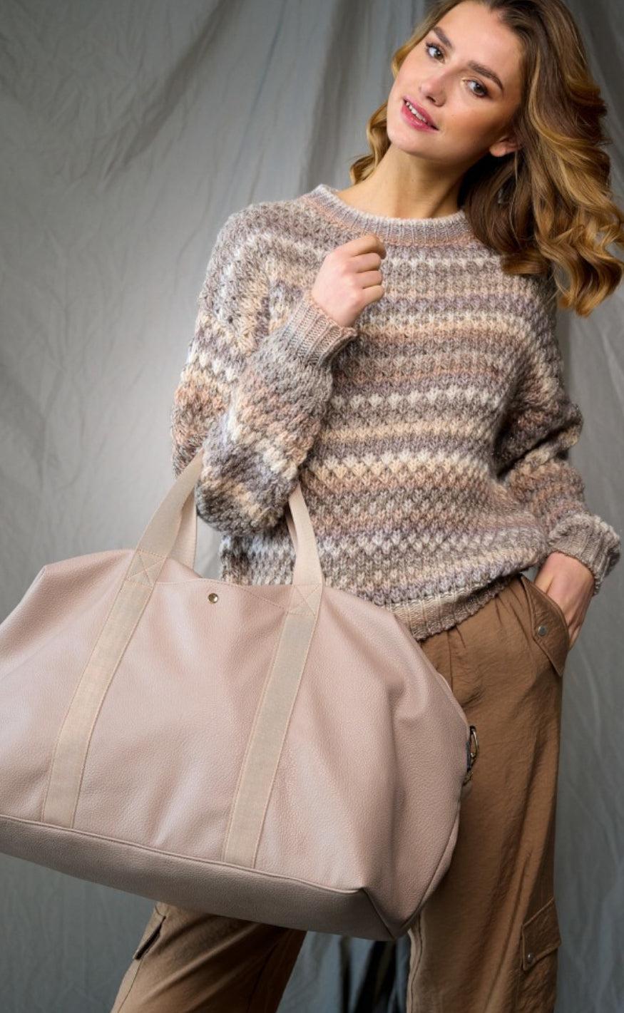 Noella Sweater - Gio - Sand Mix Lurex