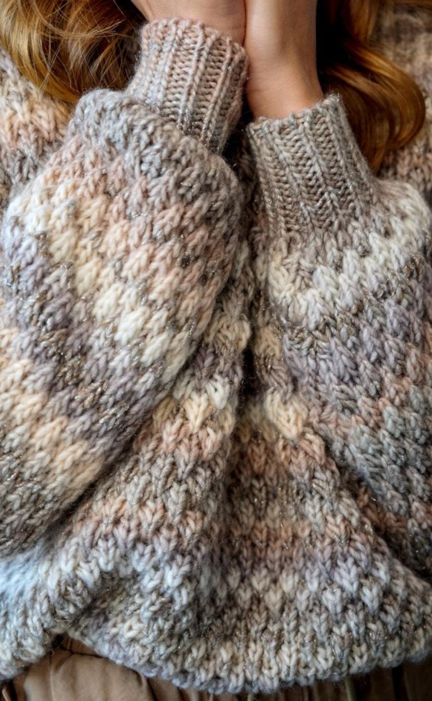 Noella Sweater - Gio - Sand Mix Lurex