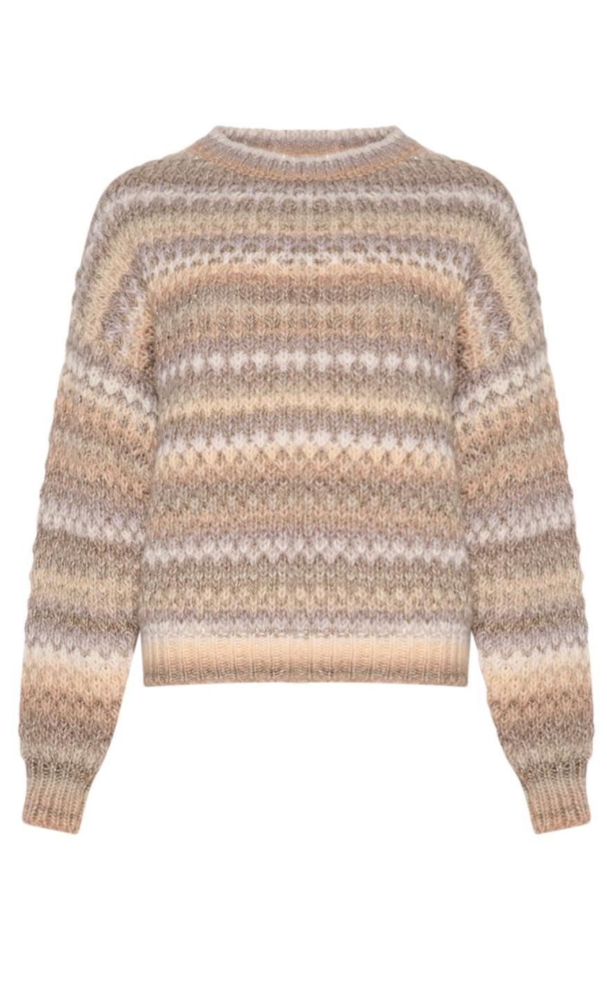 Noella Sweater - Gio - Sand Mix Lurex