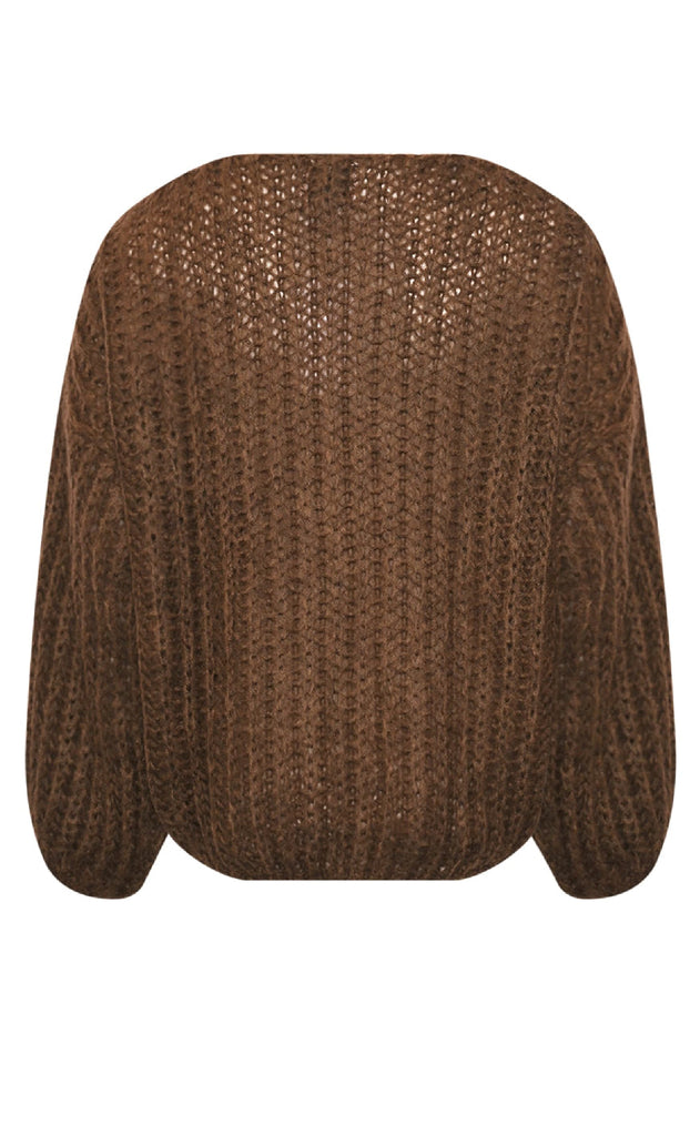 Noella Sweater - Joseph - Chocolate Melange