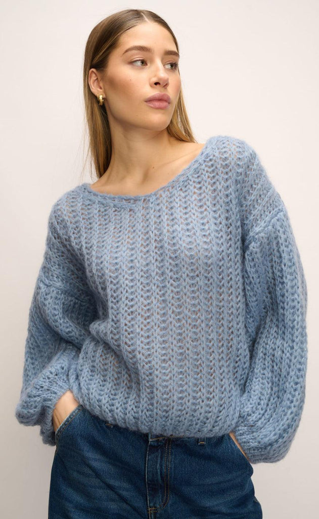 Noella Sweater - Joseph - Dusty Blue