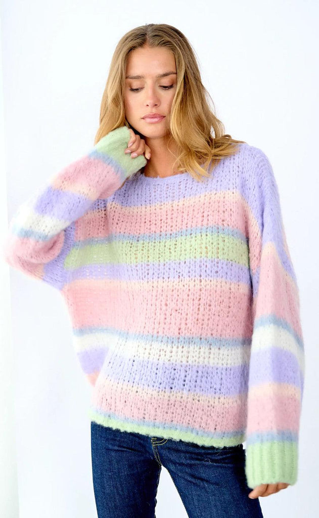 Noella Sweater - Rona Ella - Soft Pastel Mix