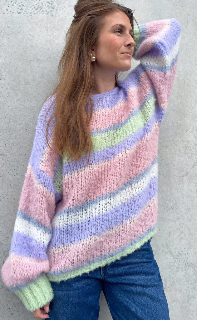 Noella Sweater - Rona Ella - Soft Pastel Mix