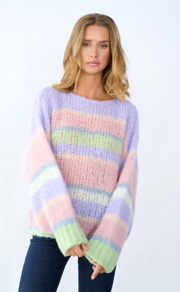 Noella Sweater - Rona Ella - Soft Pastel Mix