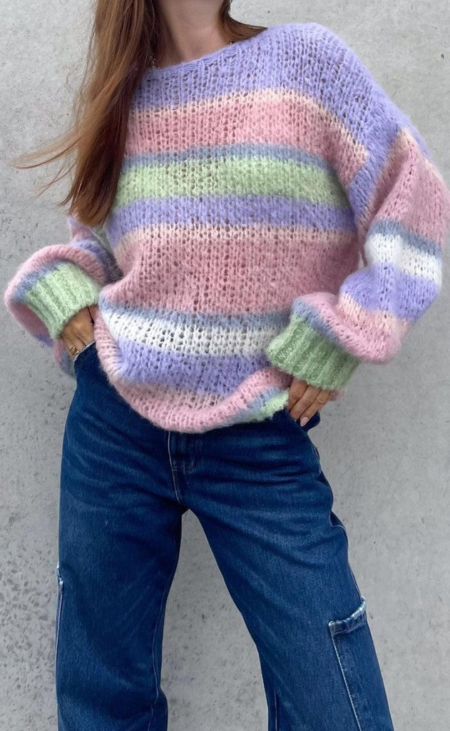 Noella Sweater - Rona Ella - Soft Pastel Mix