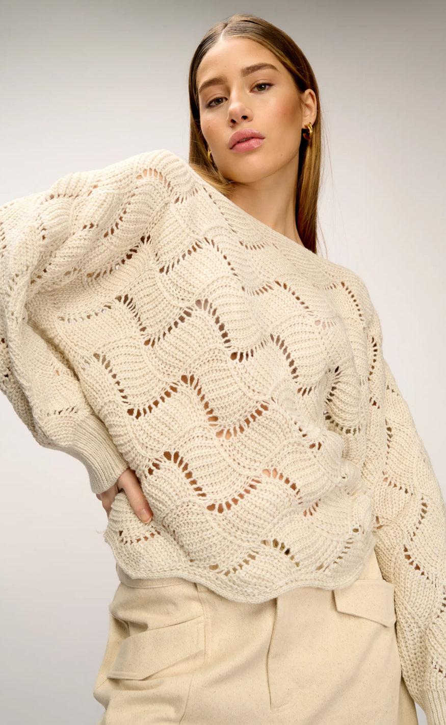 Noella Sweater - Taffy - Sand