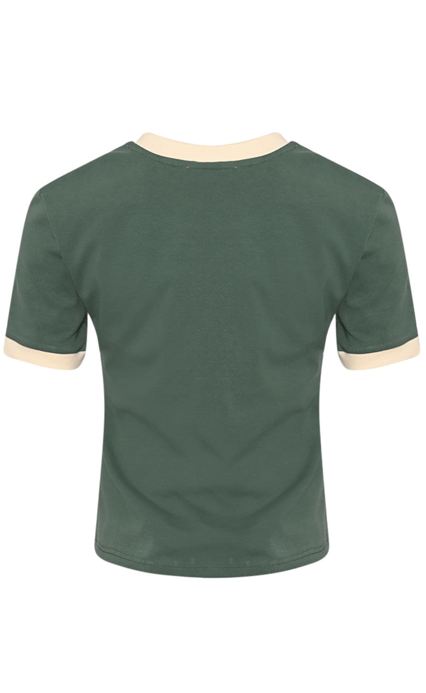 Noella T-shirt - Gossip - College Green