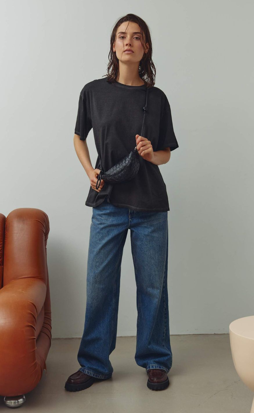 Noella T-shirt - Latona - Black