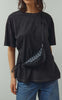 Noella T-shirt - Latona - Black