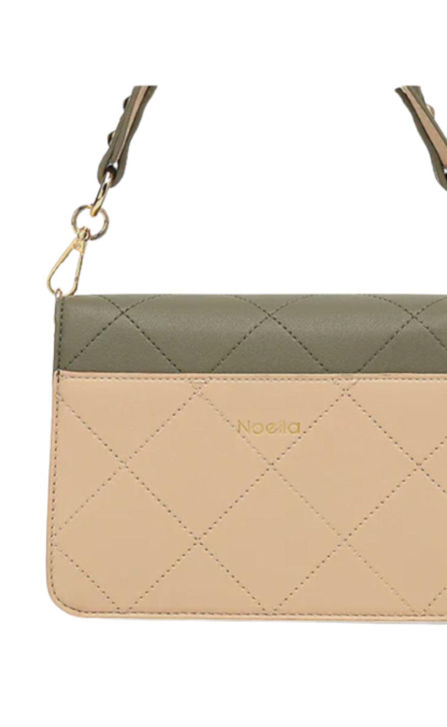 Noella Taske - Blanca Multi Comparment - Army/ White/ Beige