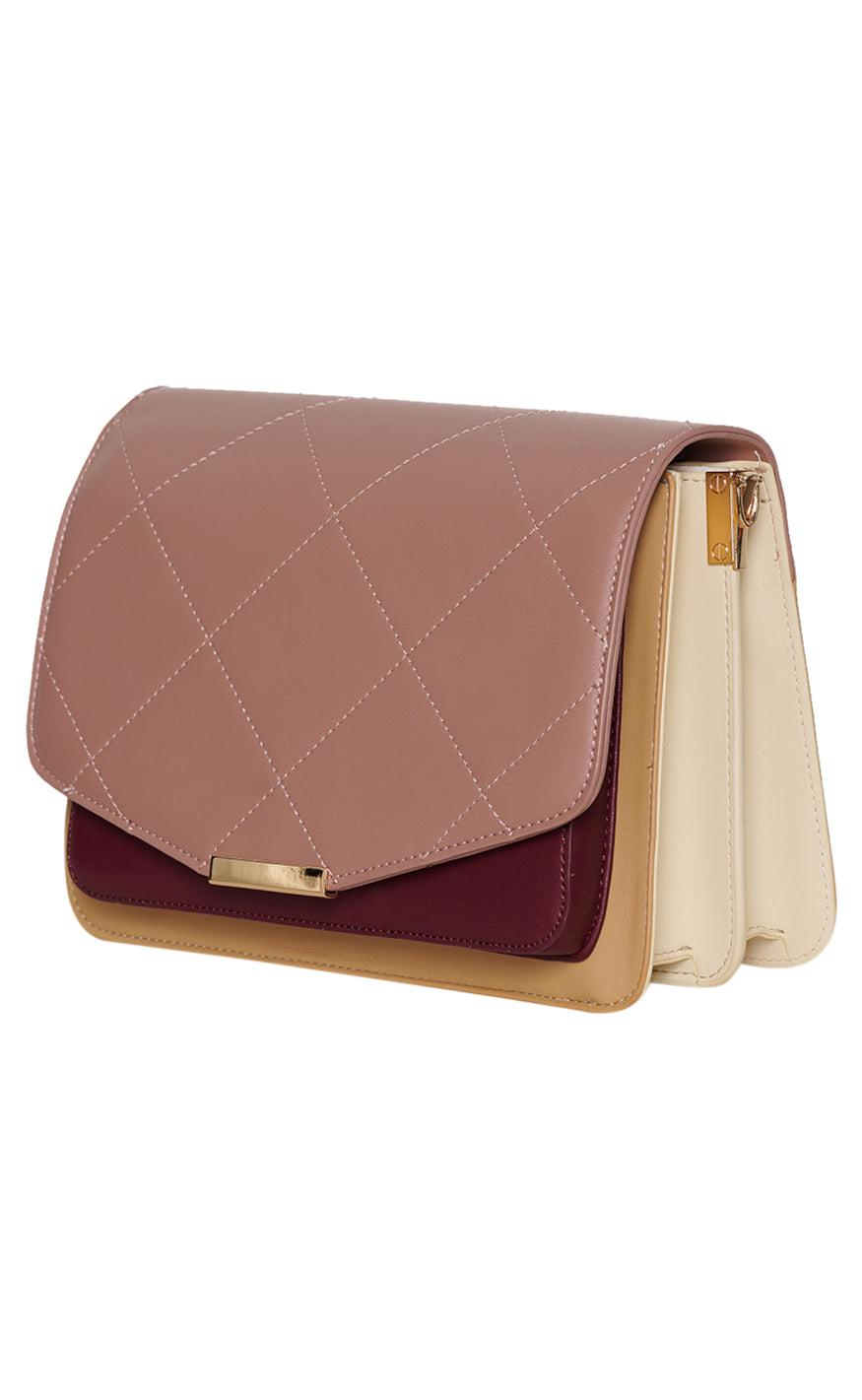 Noella Taske - Blanca Multi Compartment - Blush/Camel/Plum Mix