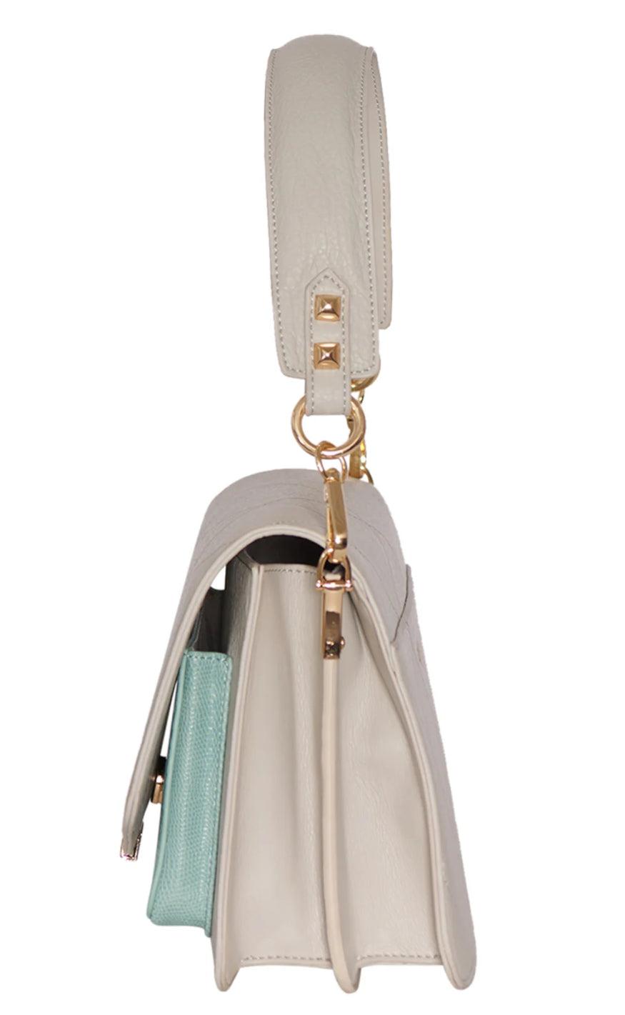 Noella Taske - Blanca Multi Compartment - Mint Lizard/Grey