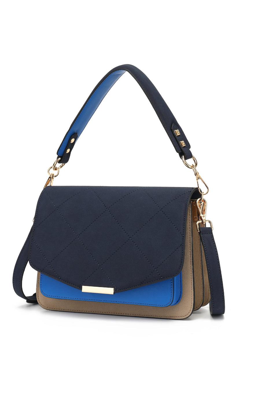 Noella Taske - Blanca Multi Compartment - Navy/Sand/Blue