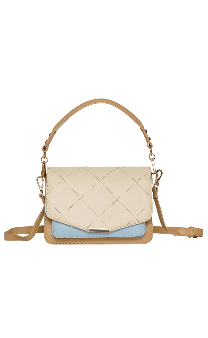 Noella Taske - Blanca Multi Compartment - Offwhite/Light Blue/Camel