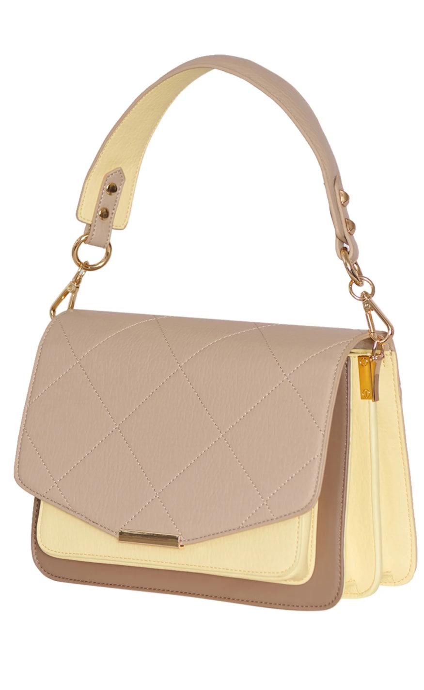 Noella Taske - Blanca Multi Compartment - Pastel Yellow/Taupe
