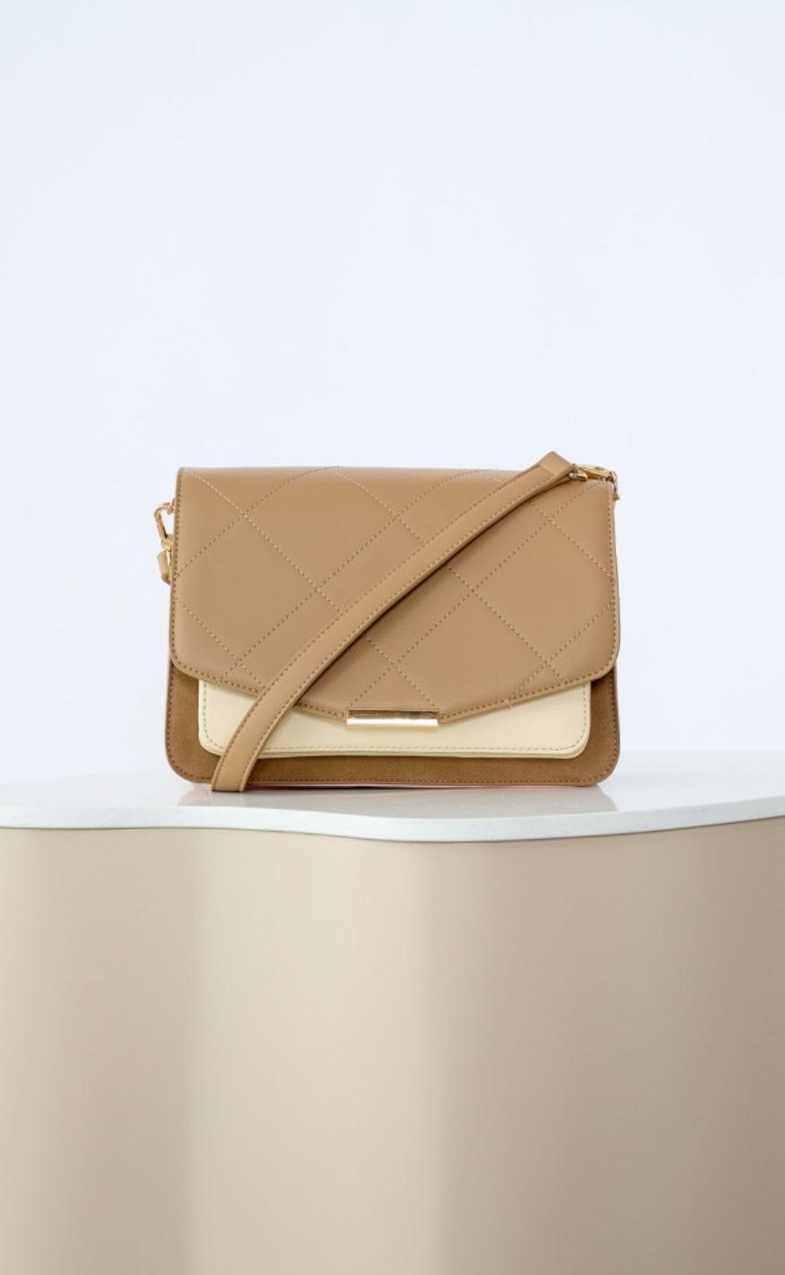 Noella Taske - Blanca Multi Compartment - Taupe/Off White/Rose Mix