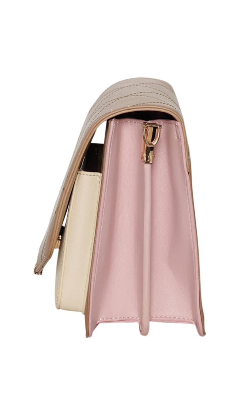 Noella Taske - Blanca Multi Compartment - Taupe/Off White/Rose Mix