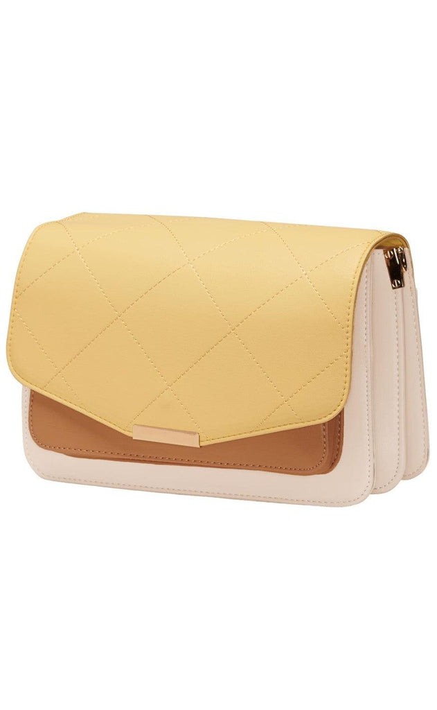 Noella Taske - Blanca Multi Compartment - Yellow/Nude/Dark Nude