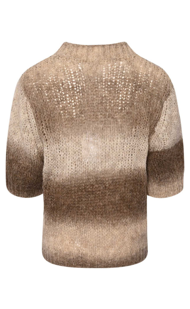 Noella Top - Leana - Beige Sand Combo