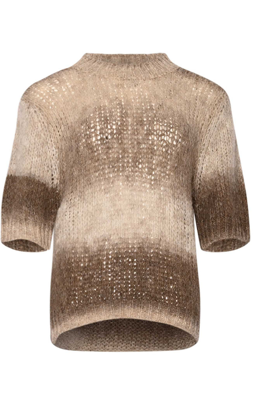 Noella Top - Leana - Beige Sand Combo