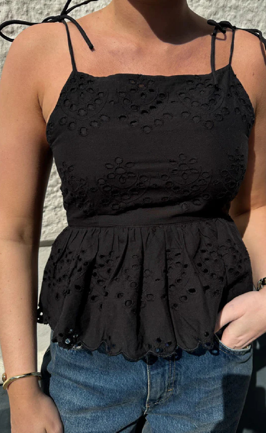 Noella Top - Libby - Black