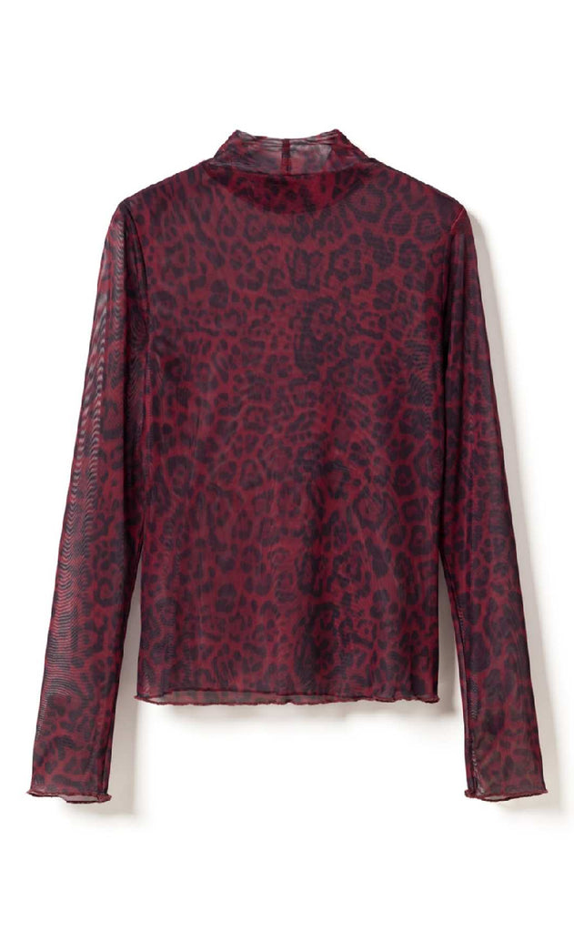 Noella Top - Libi - Chinara Red Print