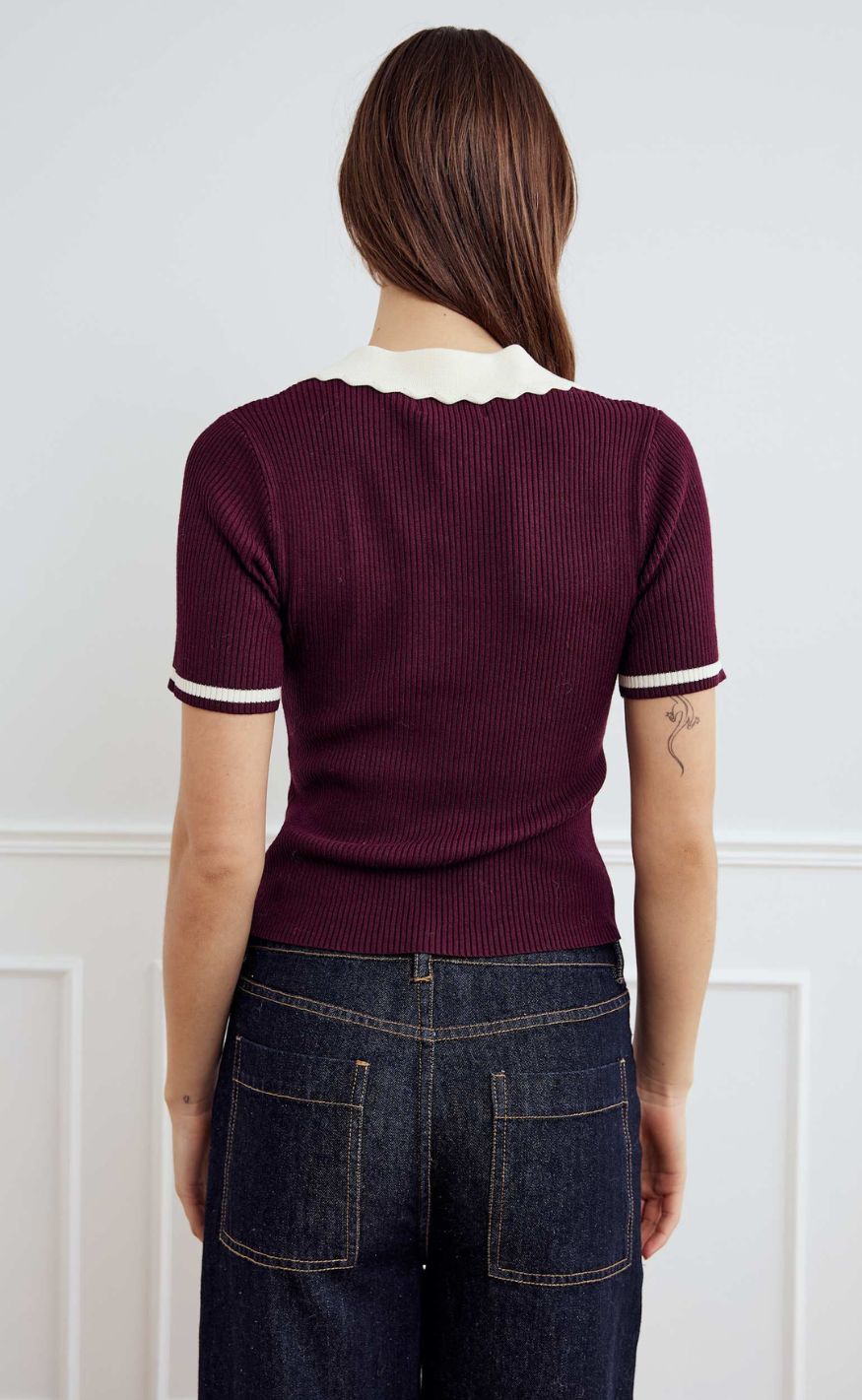 Noella Top - Lilo Polo - Wine Sugar Combo