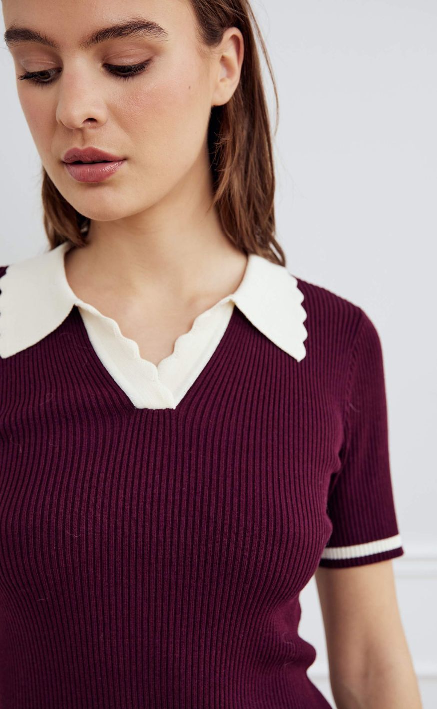 Noella Top - Lilo Polo - Wine Sugar Combo