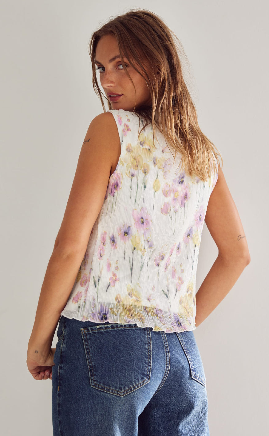 Noella Top - Lola - Tondah Print