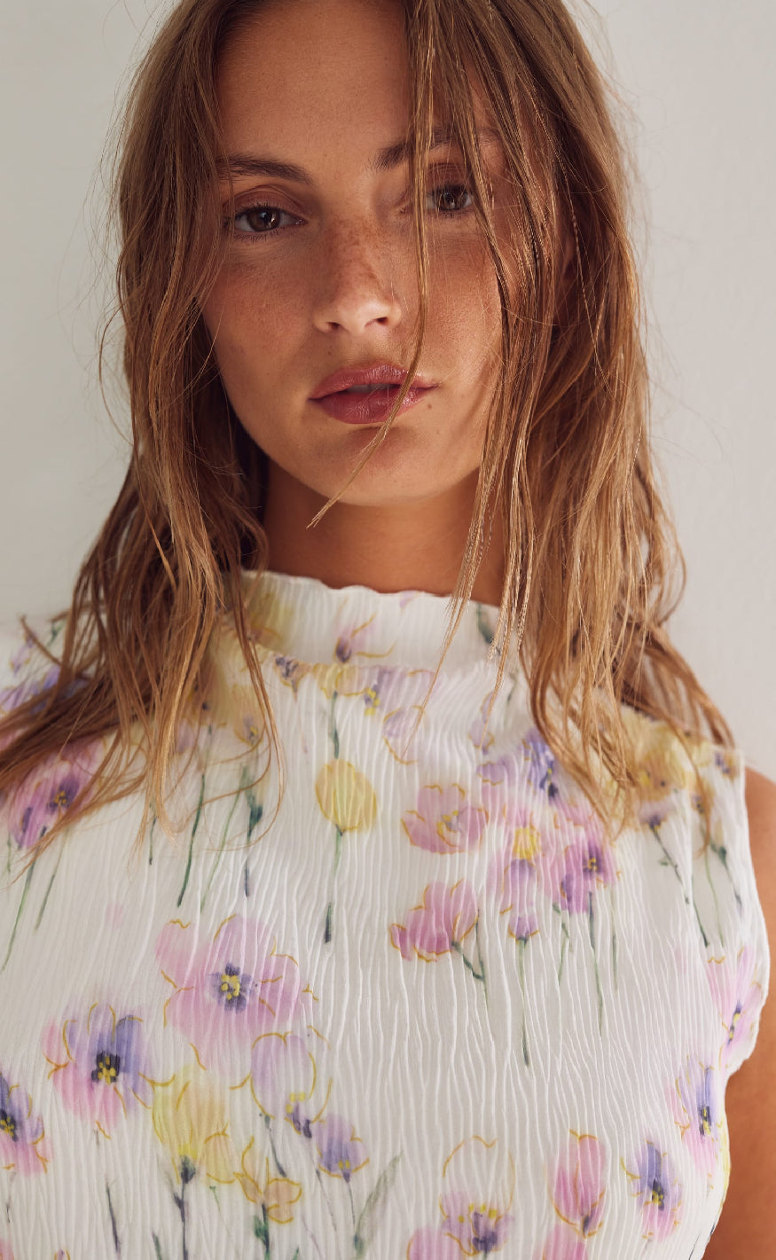 Noella Top - Lola - Tondah Print