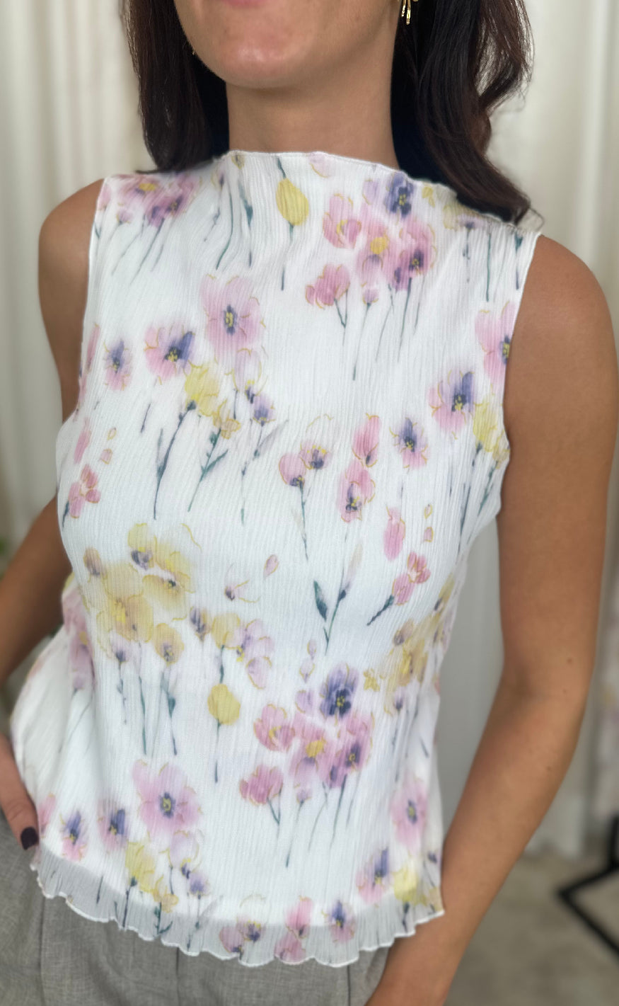 Noella Top - Lola - Tondah Print
