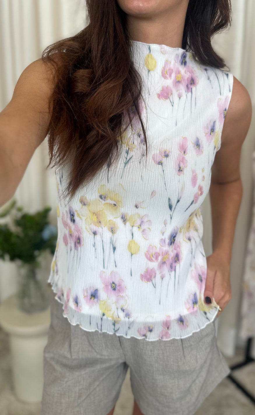 Noella Top - Lola - Tondah Print