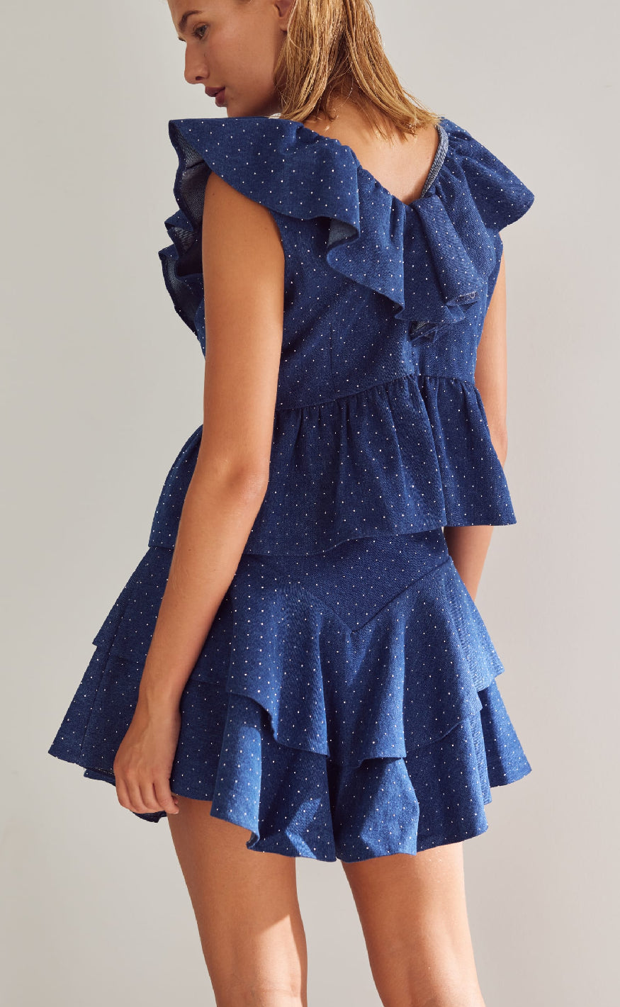 Noella Top - Louisa - Blue Wash