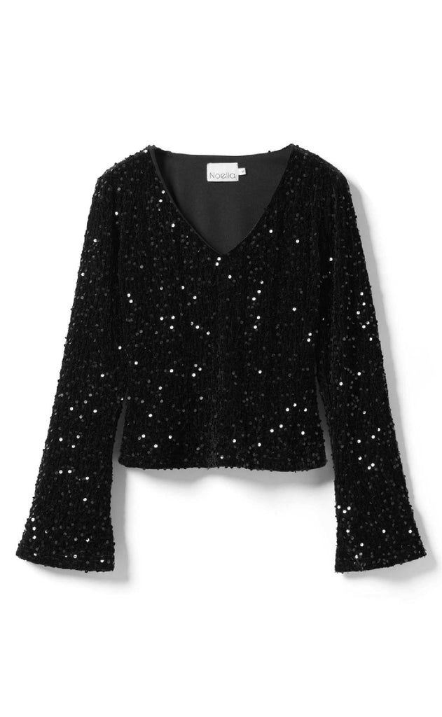 Noella Top - Lucille - Black