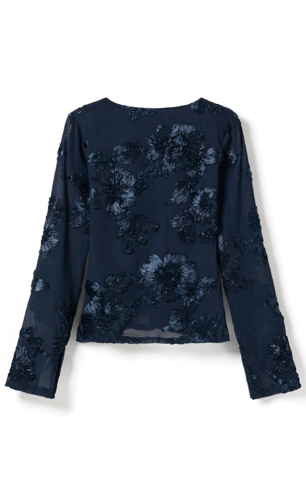 Noella Top - Lucille - Navy