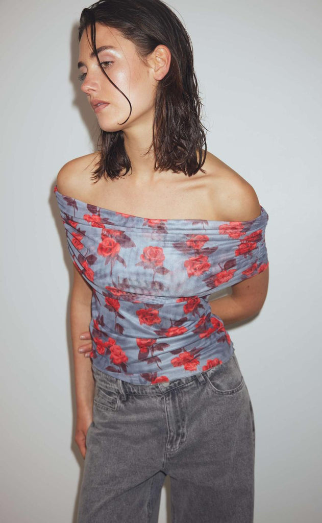 Noella Top - Mattie - Divinia Blue Print